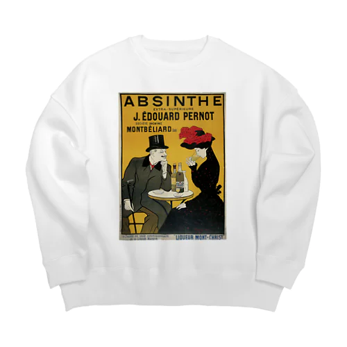 超特急アブサン / Absinthe extra-supérieure J. Édouard Pernot Big Crew Neck Sweatshirt