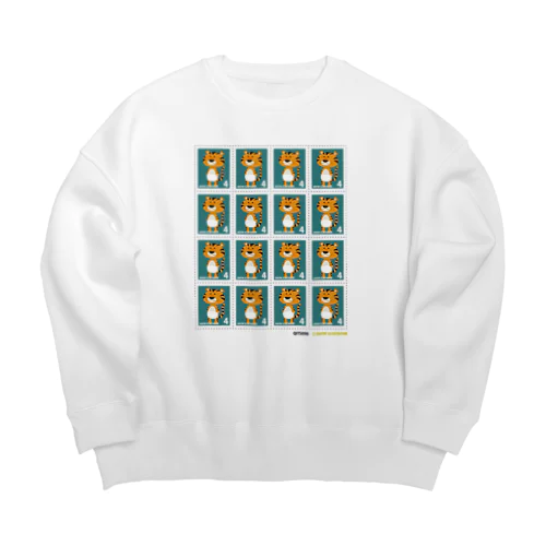 キャトル切手_オムツトラ4×4 Big Crew Neck Sweatshirt