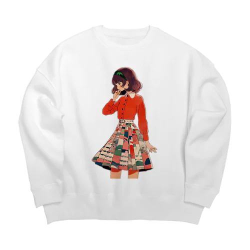 カチューシャ Big Crew Neck Sweatshirt