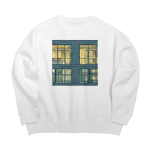 夜 Big Crew Neck Sweatshirt