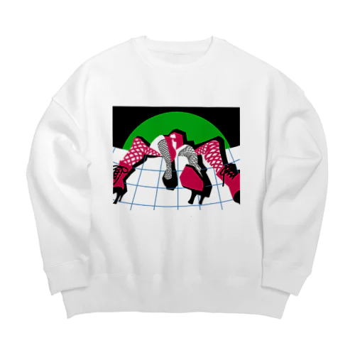 ダンサーズ・イェイイェイ✌️ Big Crew Neck Sweatshirt