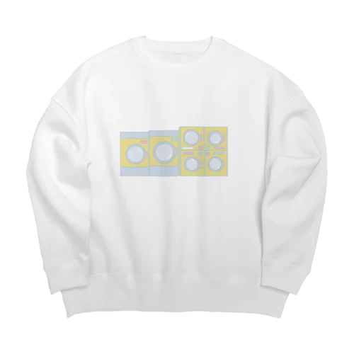 あのコインランドリー Big Crew Neck Sweatshirt