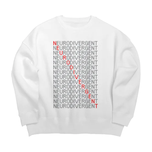 Neurodivergent Big Crew Neck Sweatshirt