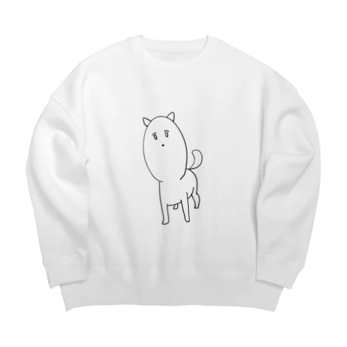 いぬ Big Crew Neck Sweatshirt