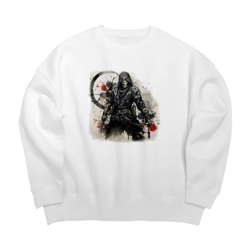 忍び耐えた者 Big Crew Neck Sweatshirt