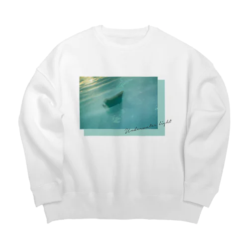 水中の光芒 Big Crew Neck Sweatshirt