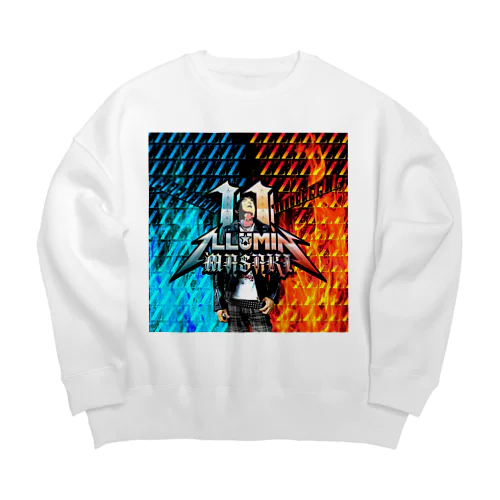 イルミんグッツ Big Crew Neck Sweatshirt