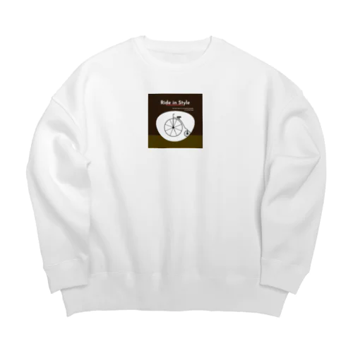 Ride in Style Big Crew Neck Sweatshirt