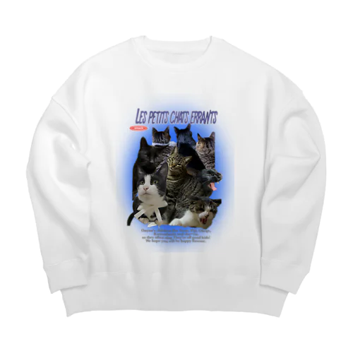 うちのおねこ Big Crew Neck Sweatshirt