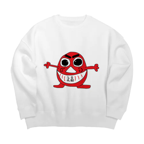 だるまくん Big Crew Neck Sweatshirt