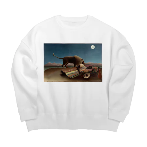 眠るジプシー女 / The Sleeping Gypsy Big Crew Neck Sweatshirt