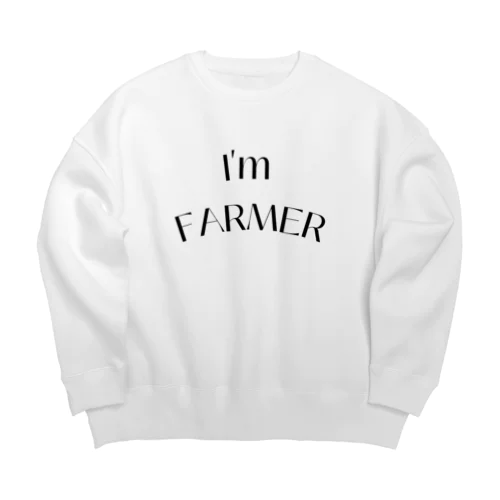 I'm FARMER Big Crew Neck Sweatshirt