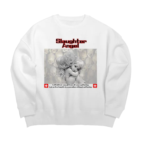 殺戮キューピットちゃん Big Crew Neck Sweatshirt