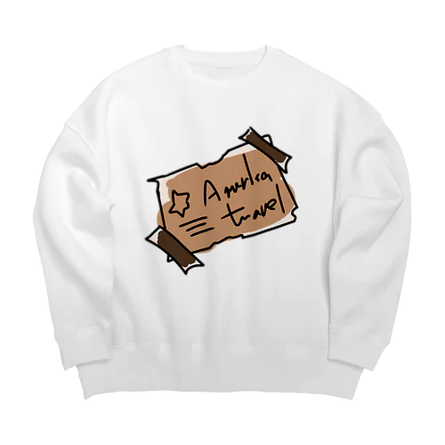 オールドアメリカン Big Crew Neck Sweatshirt