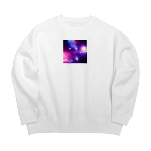 宇宙 Big Crew Neck Sweatshirt