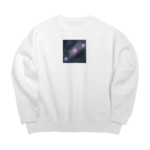 カシオペア 座 Big Crew Neck Sweatshirt