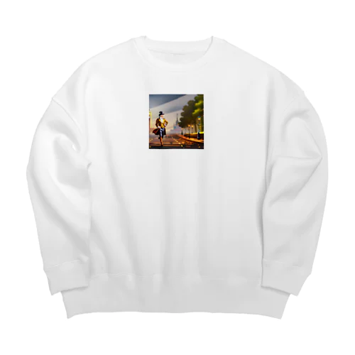 イギリスシリーズ Big Crew Neck Sweatshirt