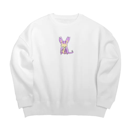 さくら🌸わんこ🐶のさくここちゃん Big Crew Neck Sweatshirt