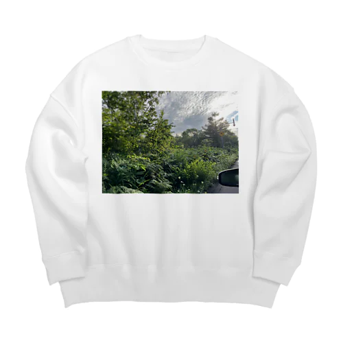 自然 Big Crew Neck Sweatshirt