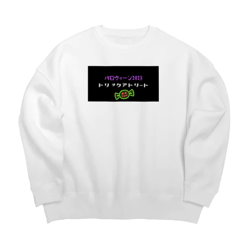 ハロウィン2023トリックアトリート Big Crew Neck Sweatshirt