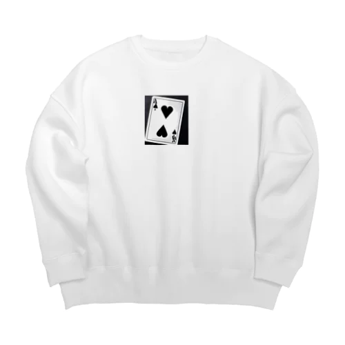 スペードACE2 Big Crew Neck Sweatshirt