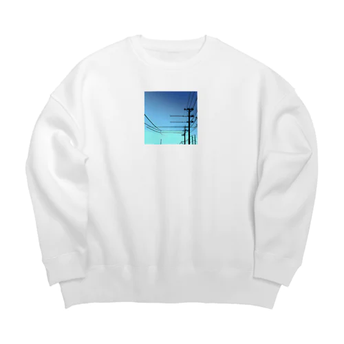 Urban Skies Big Crew Neck Sweatshirt