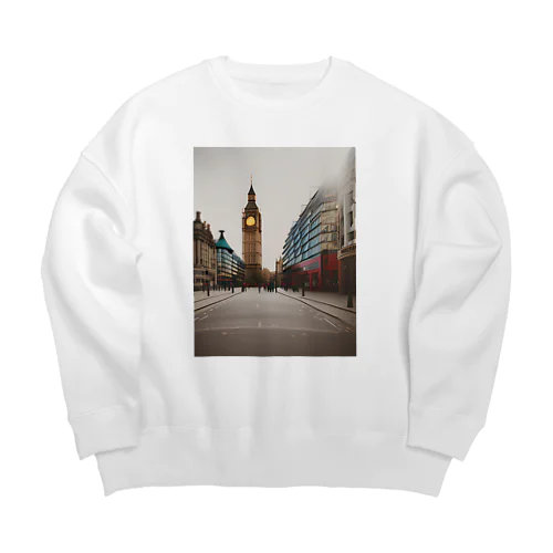 LONDON Big Crew Neck Sweatshirt