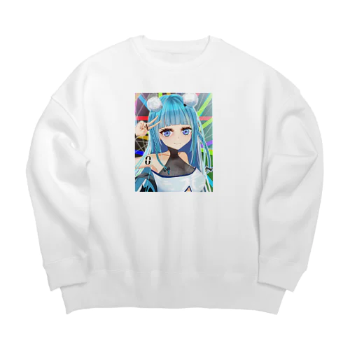 ピースガール Big Crew Neck Sweatshirt