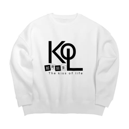 The kiss of life ＜起死回生＞ Big Crew Neck Sweatshirt