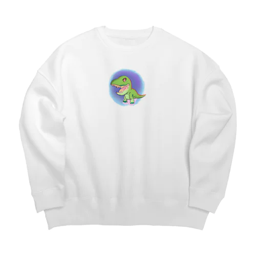 てぃらのん Big Crew Neck Sweatshirt