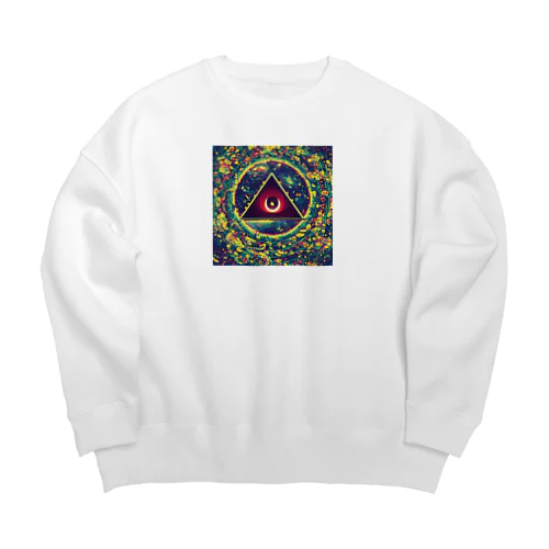 イルミナ君 Big Crew Neck Sweatshirt