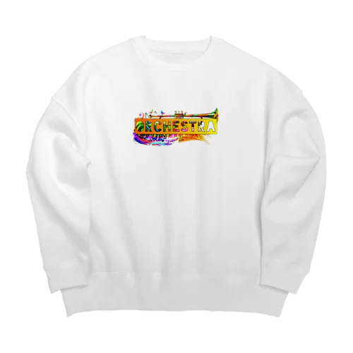 オーケストラTシャツ Big Crew Neck Sweatshirt