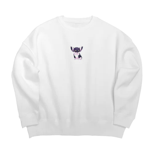 太っちょチビ Big Crew Neck Sweatshirt