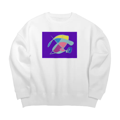 グルグルパー Big Crew Neck Sweatshirt