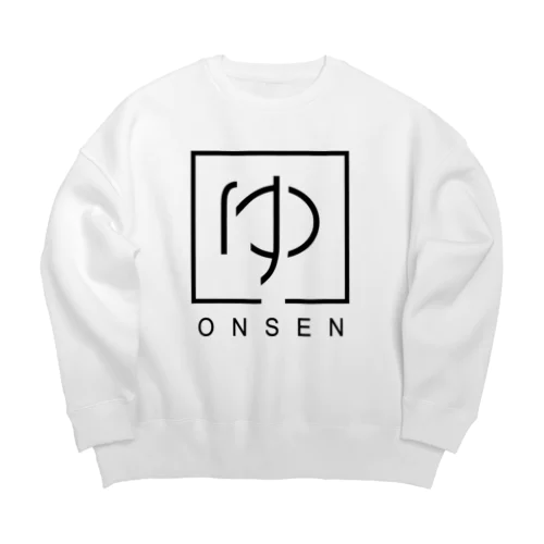 ゆ ONSEN Big Crew Neck Sweatshirt