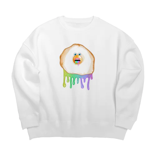 Flew Egg Big Crew Neck Sweatshirt