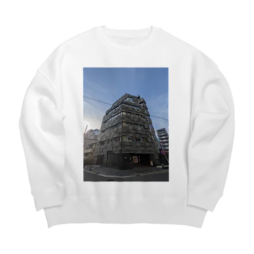 Modern Architecture Big Crew Neck Sweatshirt