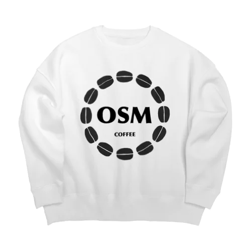 OSM COFFEE Big Crew Neck Sweatshirt