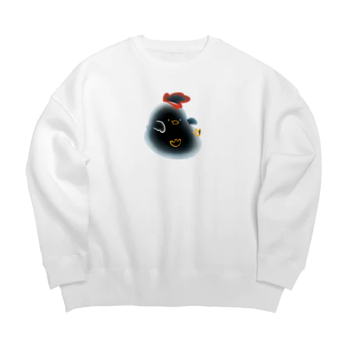 ゴーストNIWATORI Big Crew Neck Sweatshirt