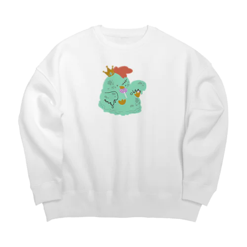 ゾンビNIWATORI Big Crew Neck Sweatshirt