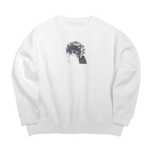 ブルーム•キティ Big Crew Neck Sweatshirt