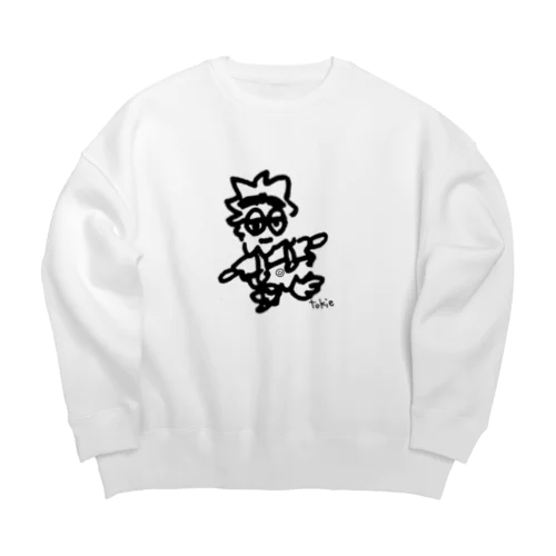 トキエだな Big Crew Neck Sweatshirt