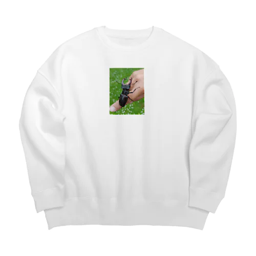 くわちゃん Big Crew Neck Sweatshirt