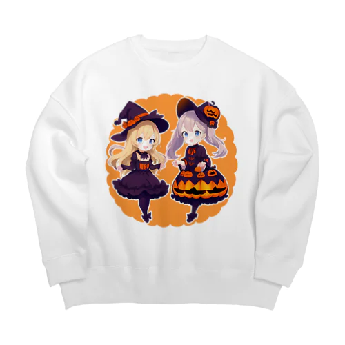 ハロウィンシスターズ Big Crew Neck Sweatshirt