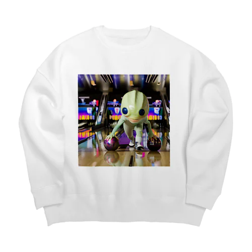 宇宙人シリーズ Big Crew Neck Sweatshirt