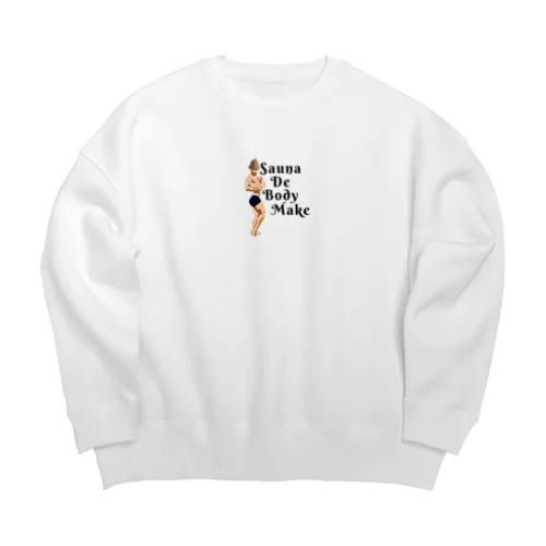 Sauna De Body Make Big Crew Neck Sweatshirt