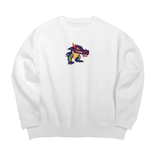 龍 Big Crew Neck Sweatshirt