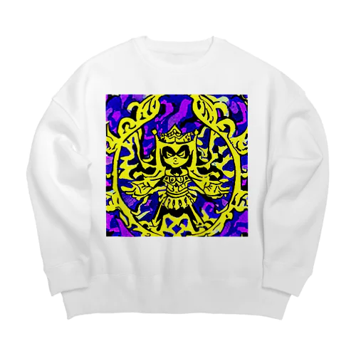 勇者たくみょん Big Crew Neck Sweatshirt