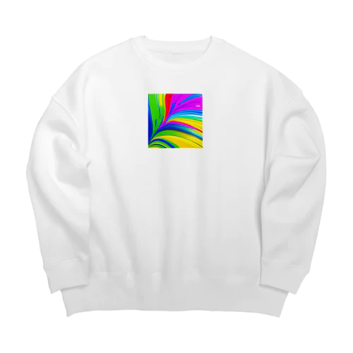 グラデーションマジック・アートキット Big Crew Neck Sweatshirt