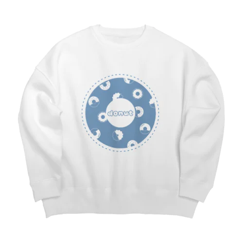 donut(ドーナツ) Big Crew Neck Sweatshirt